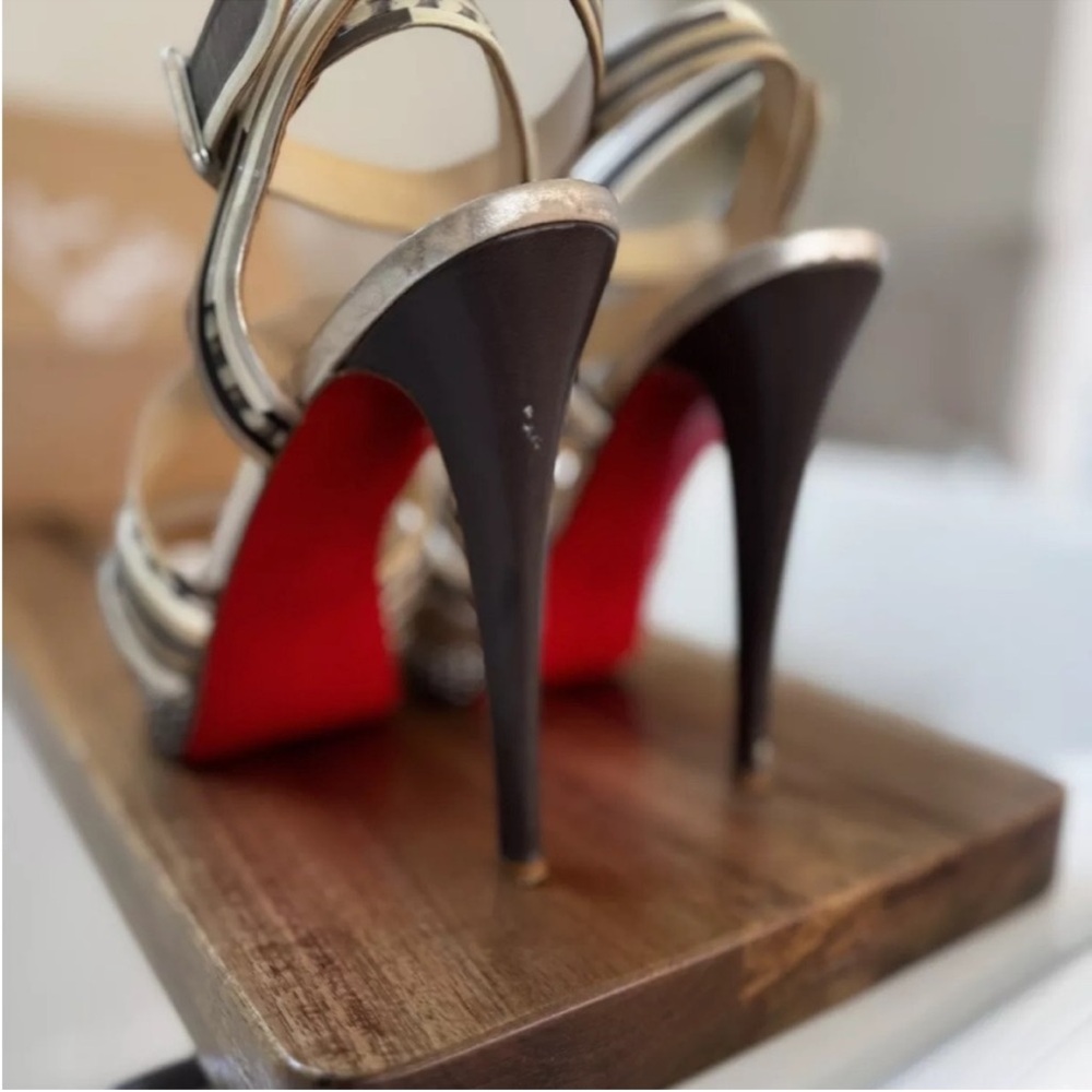 Christian Louboutin meteorita platform sandal size 38.5 - Picture 6 of 12